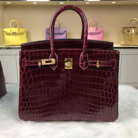 red crocodile hermes birkin bag|hermes birkin crocodile diamond.